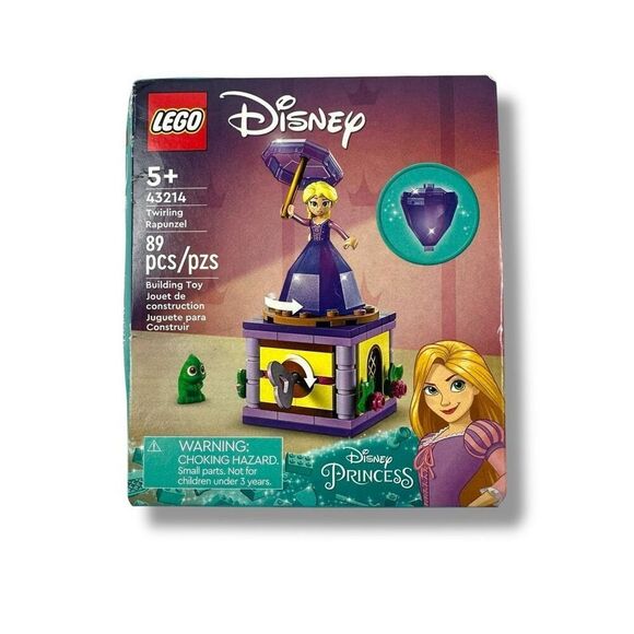 Lego Disney Princess Twirling Rapunzel 89 PC Tangled Set New In Box Ages 5+ - Picture 1 of 8